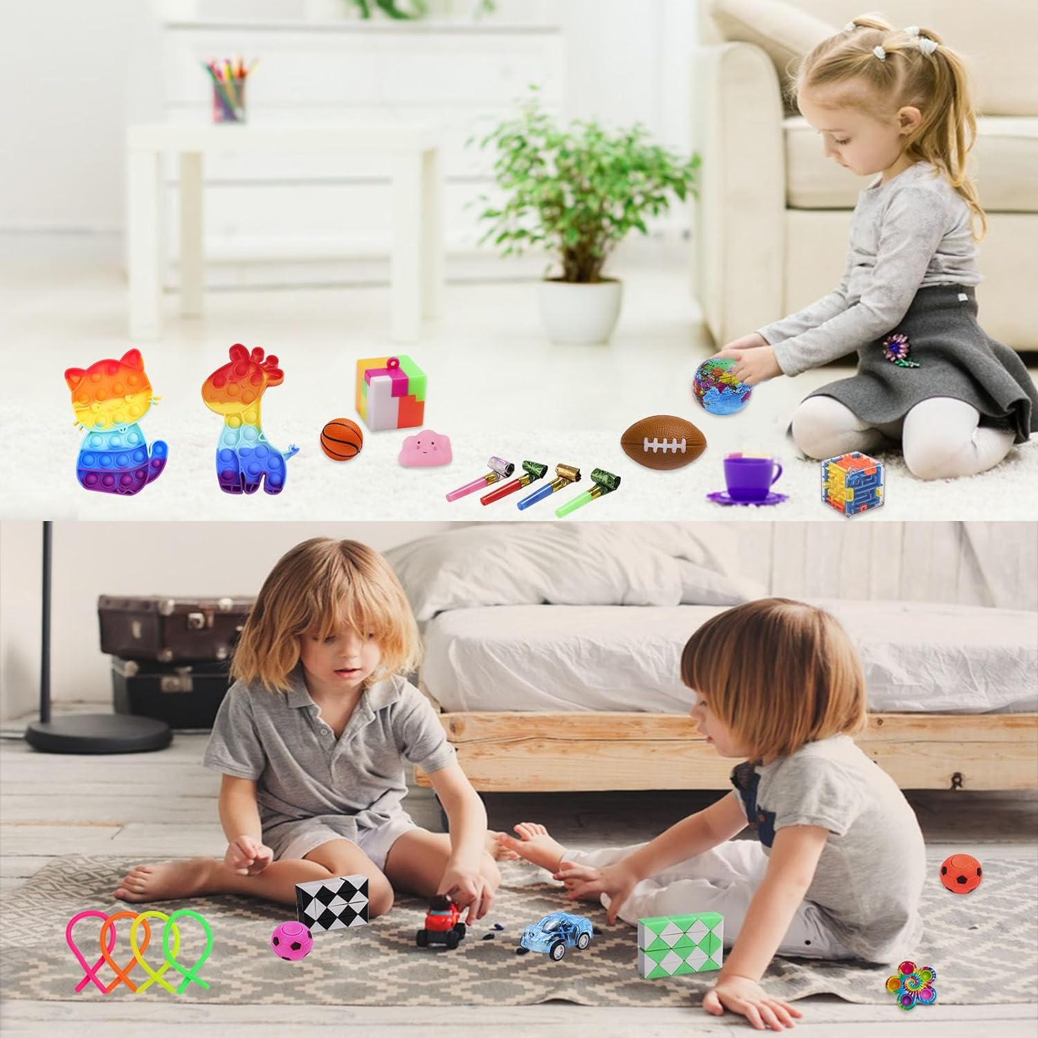 1000 piezas de sorpresitas para cumple infantil