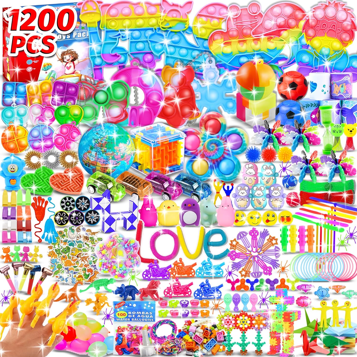 1200 Piezas De Sorpresitas Para Cumple Infantil