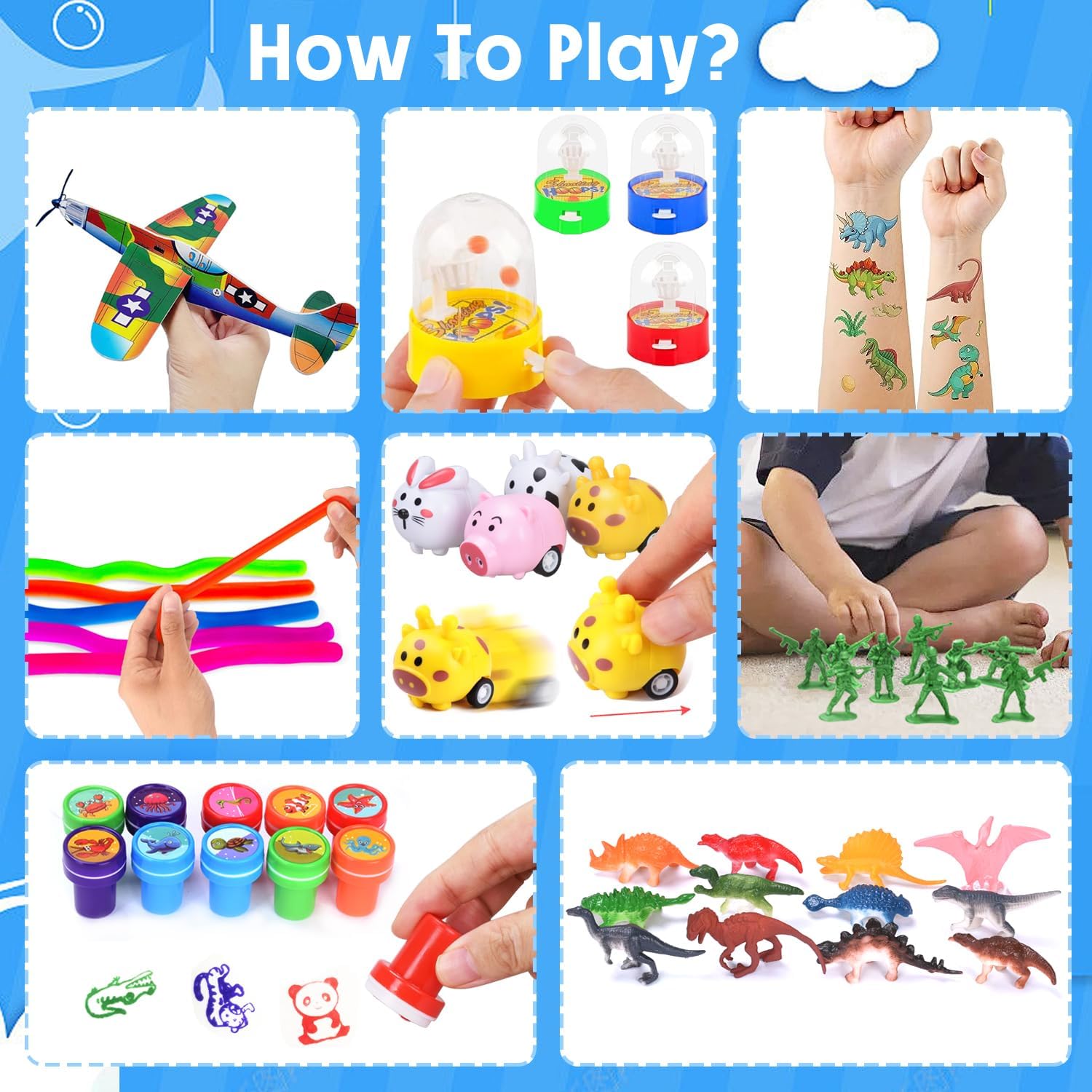 168 piezas de sorpresitas para cumple infantil