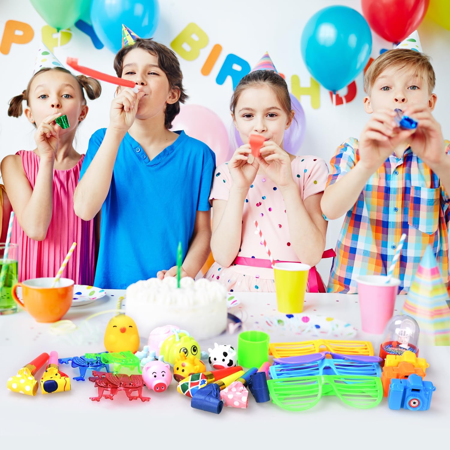 168 piezas de sorpresitas para cumple infantil