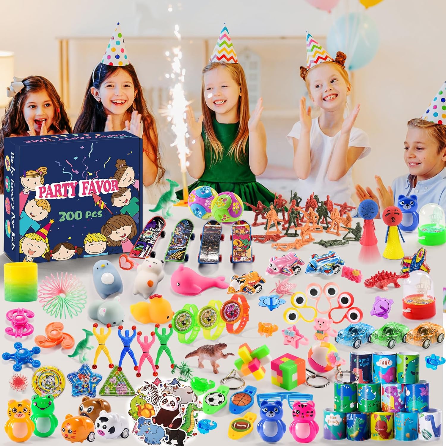 300 Piezas De Sorpresitas Para Cumple Infantil