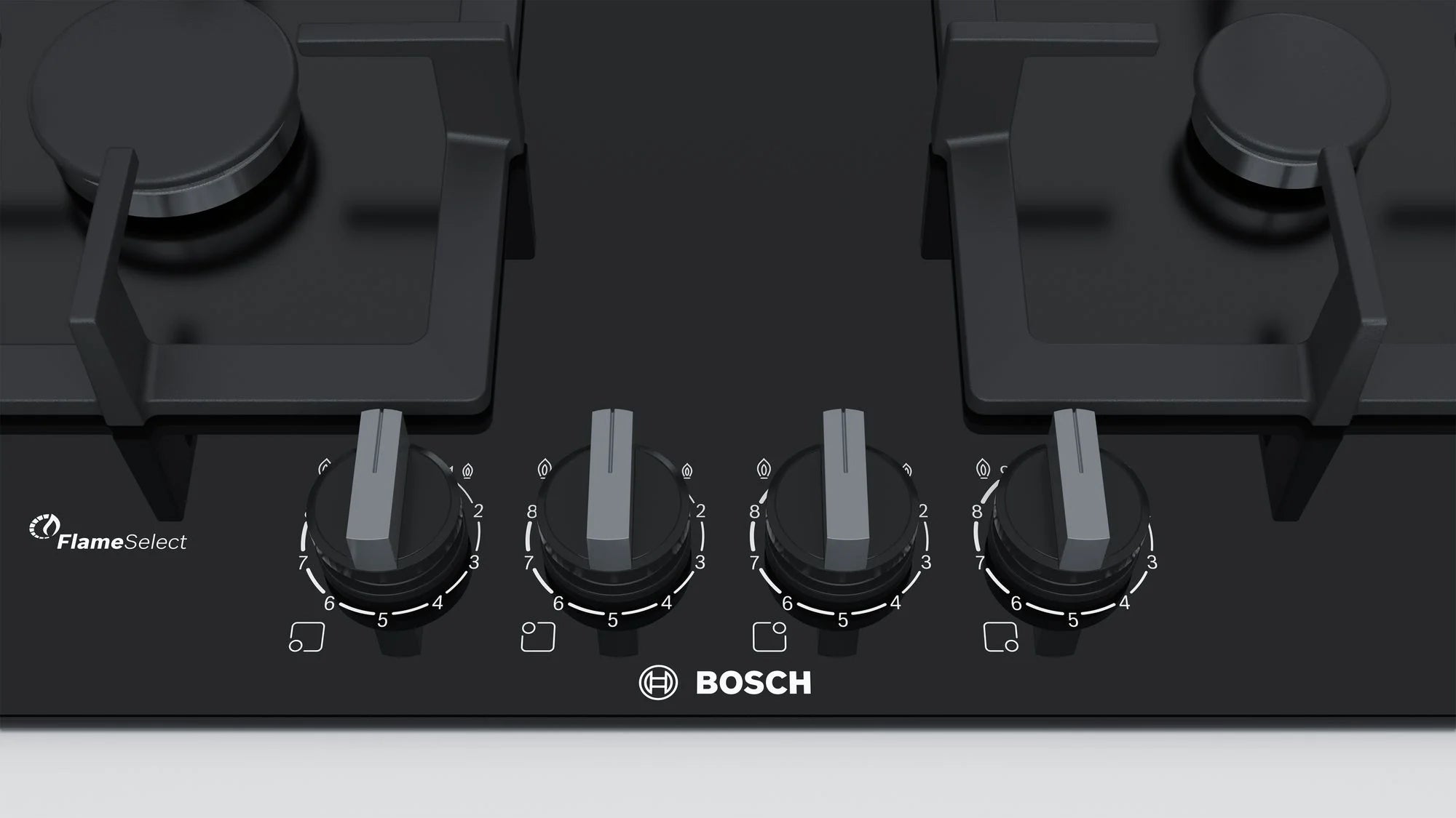 Anafe a gas Bosch Vidrio 60cm