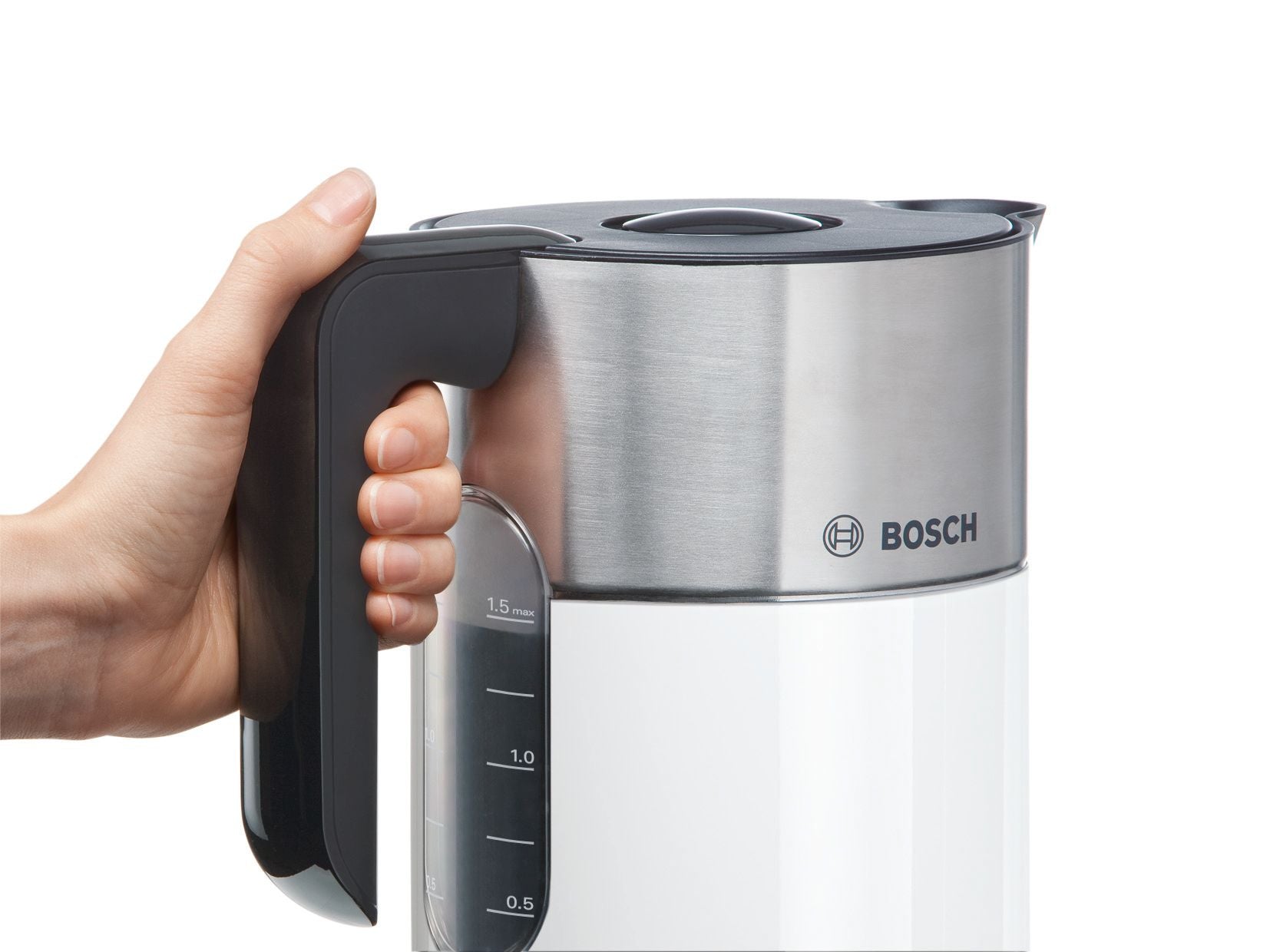 Jarra Electrica Bosch Hervidor Digital Blanco