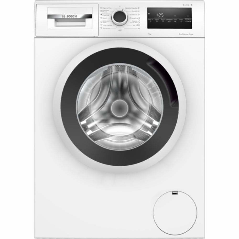 Lavarropas Carga Frontal 7kg Bosch Color Blanco