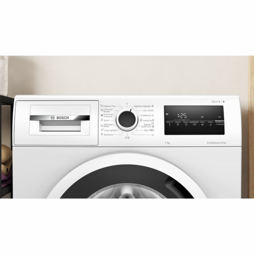 Lavarropas Carga Frontal 7kg Bosch Color Blanco