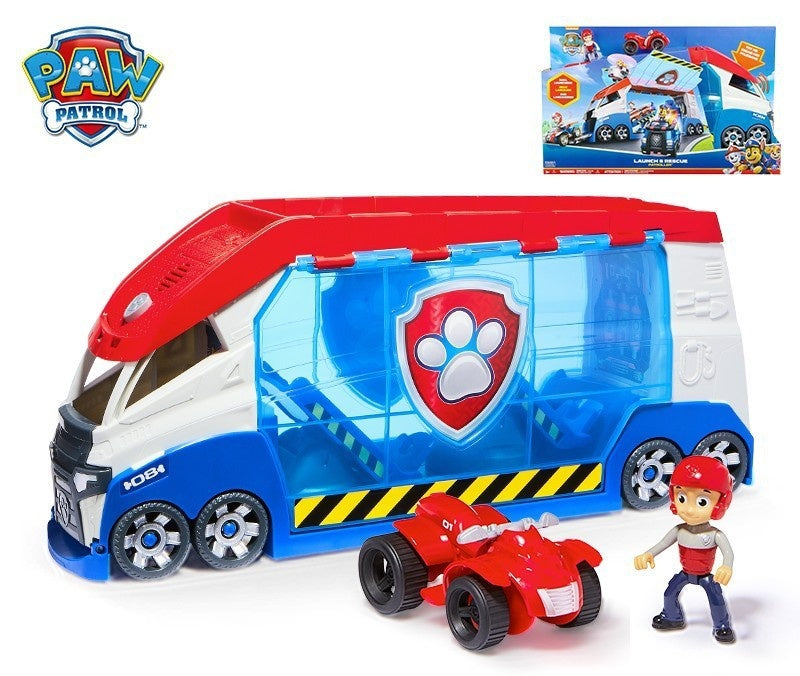 Paw Patrol Transformador Lanzador De Vehículos