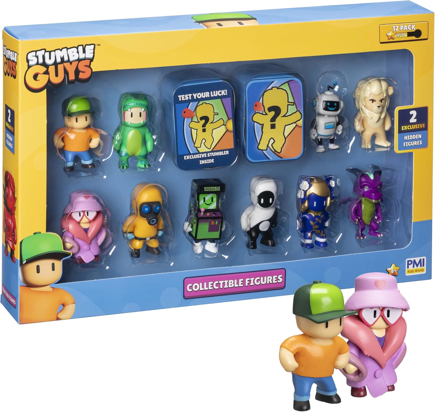 Stumble Guys Pack X12 Figuras Originales