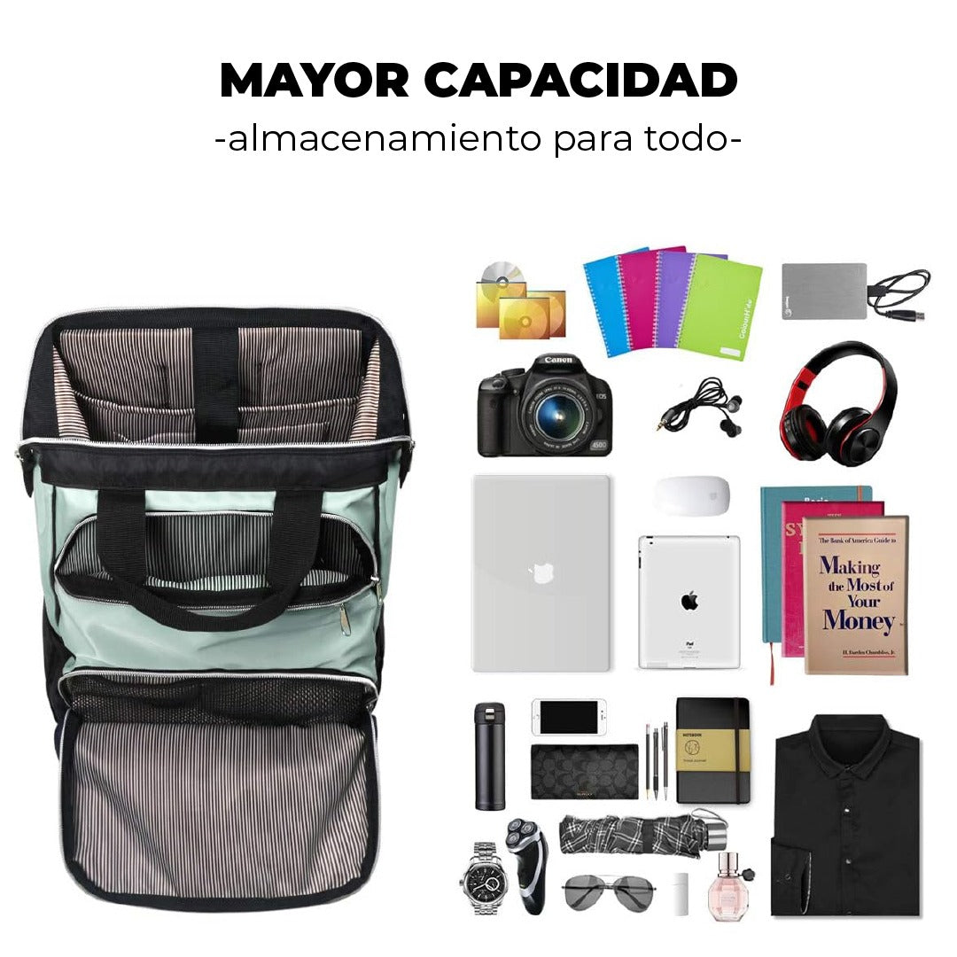 Mochila Impermeable Laptop 15.6 Extra Fuerte