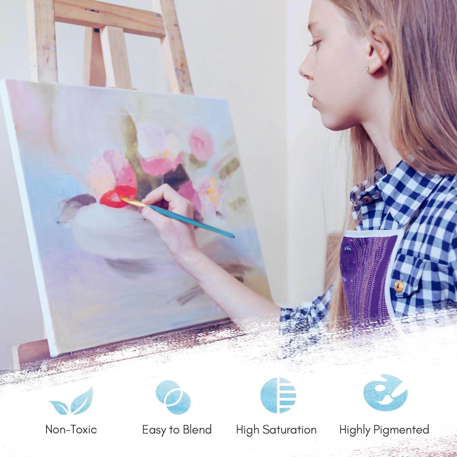 Acuarelas De Viaje Set X50 Con Pinceles De Agua