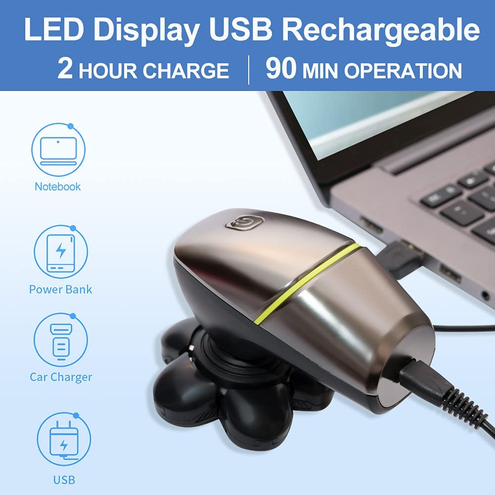 Afeitadora para calvos 6 en 1 recargable+ accesorios y cabezales.