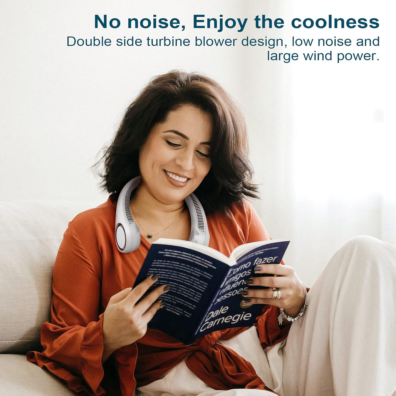 Ventilador De Cuello Sin Aspas 78 Salidas de Aire