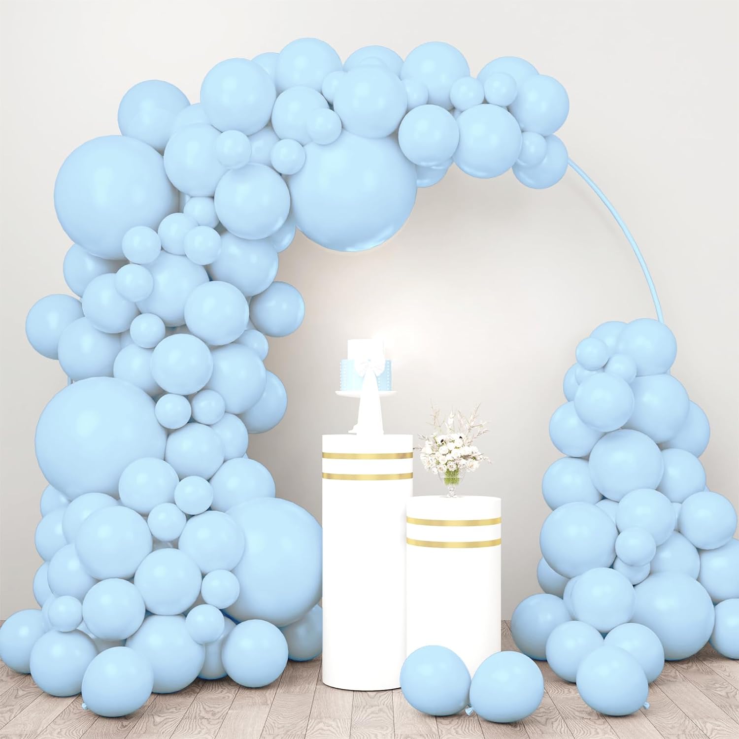 Arco Globos De Látex De Diferentes Tamaños y colores X140