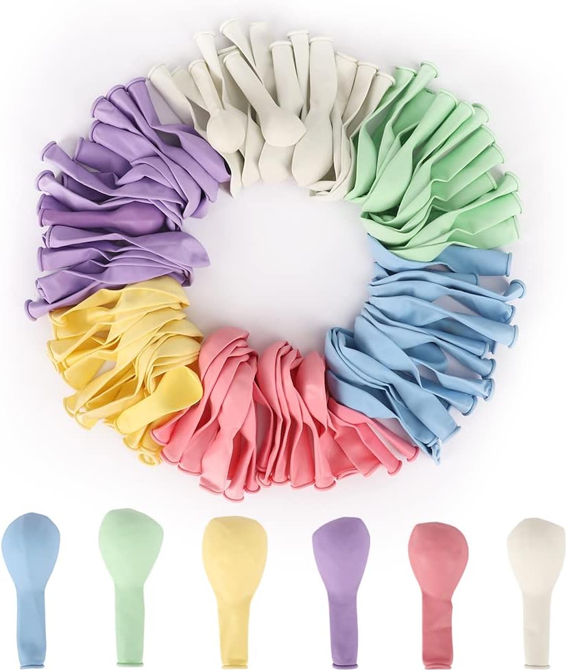 Globos De Látex De Color Pastel X182 Orgánica