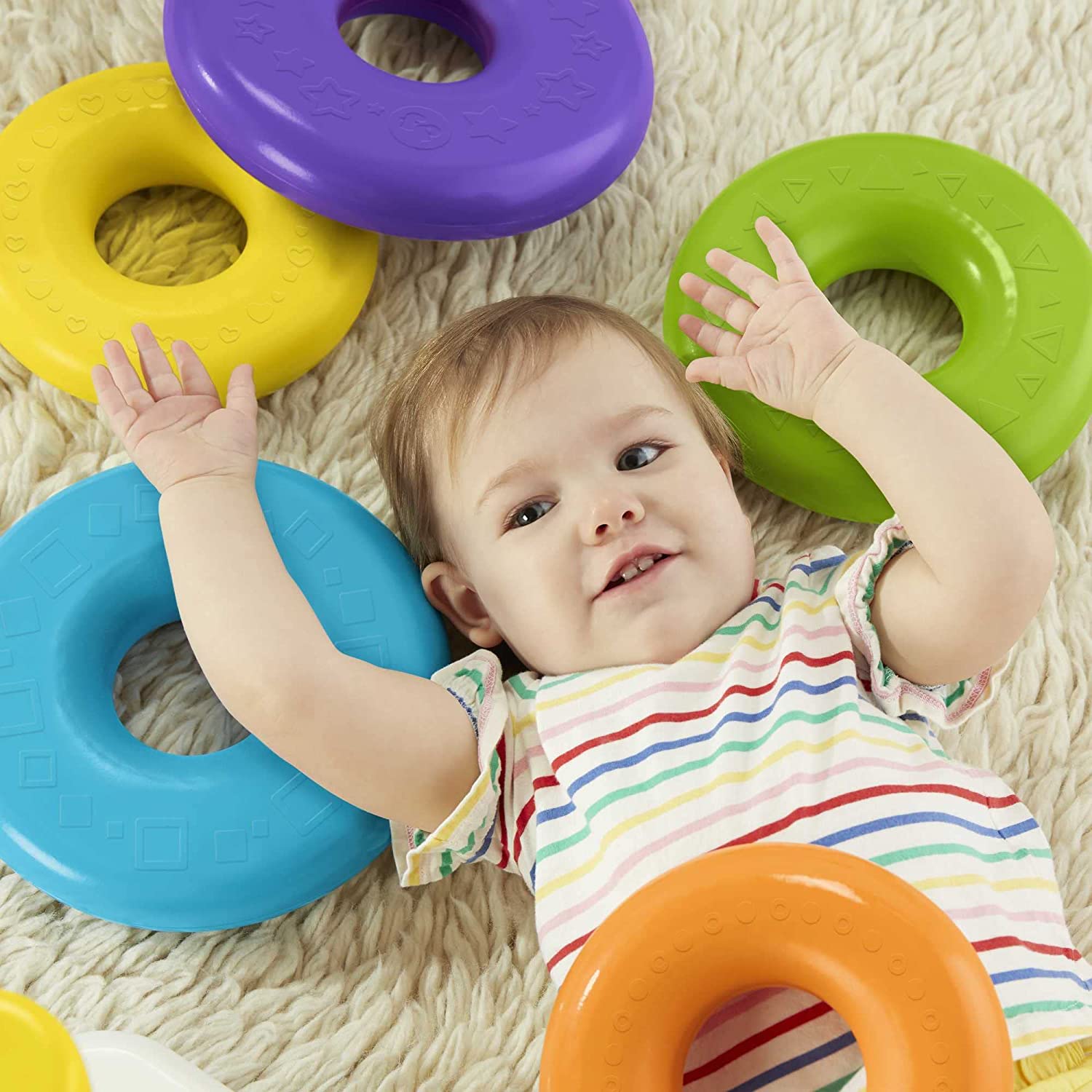 Aros Gigantes Fisher Price Juguete Para Bebés