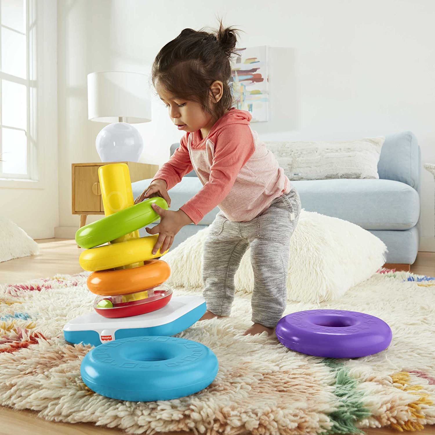 Aros Gigantes Fisher Price Juguete Para Bebés