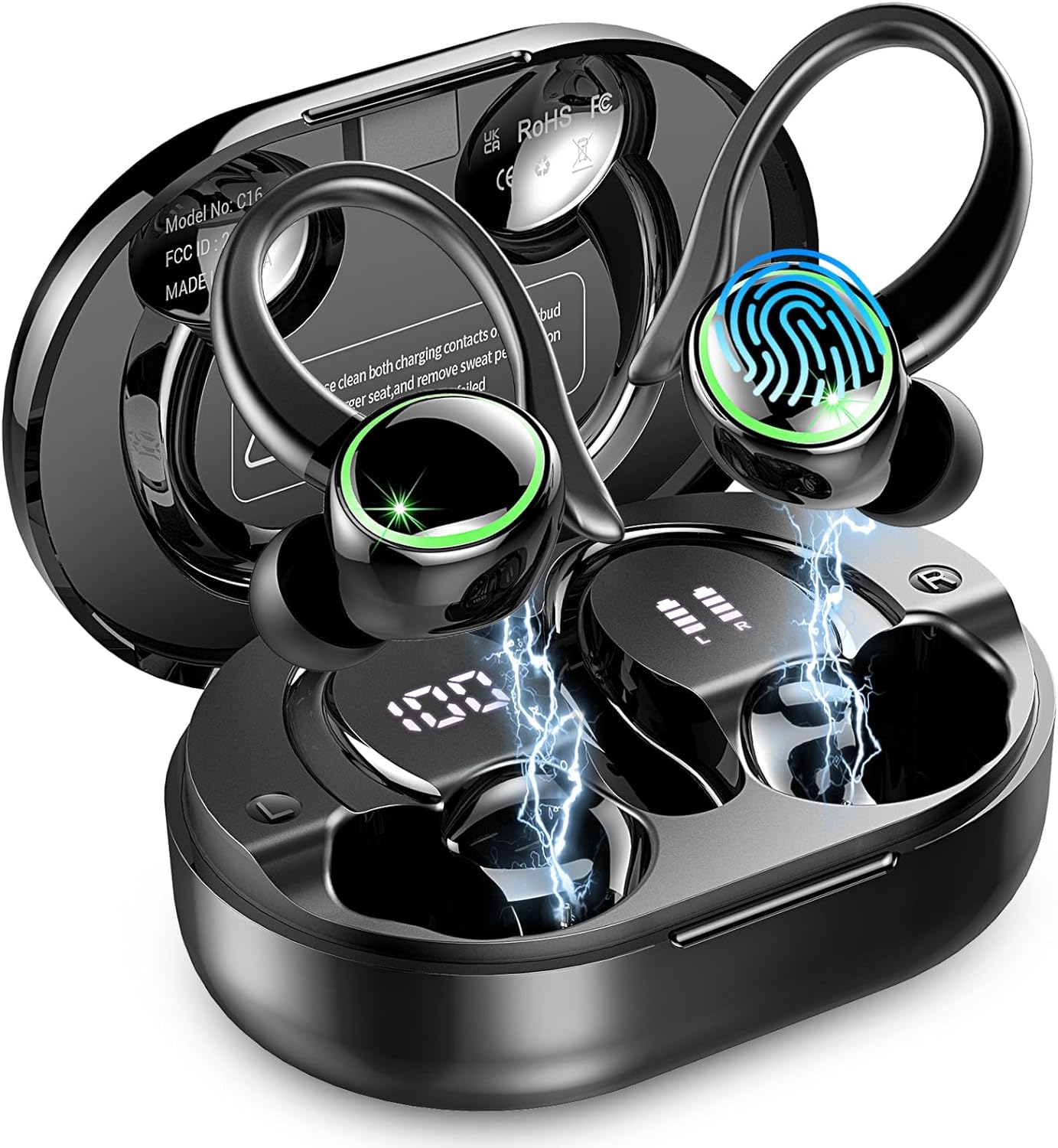 Auriculares Bluetooth Con Cancelación De Ruido