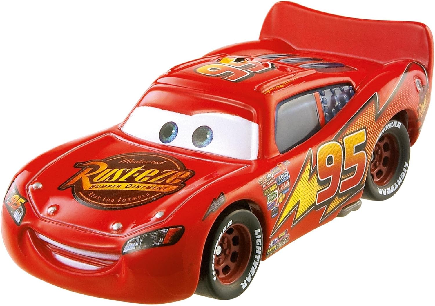 Auto Rayo Mc Queen Ruedas Libres 35cm Vehiculo Cars