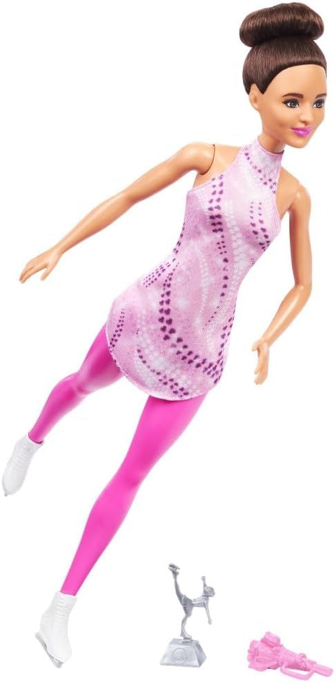 Barbie Patinadora artística con Accesorios