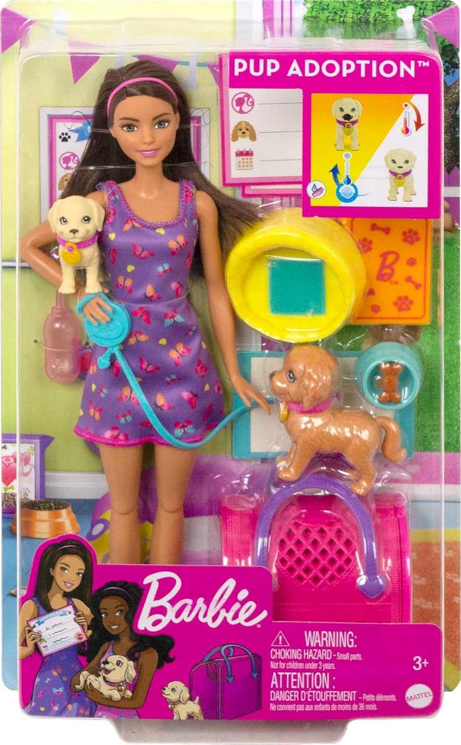 Barbie Muñeca Adopta Un Perrito Pup Adoption