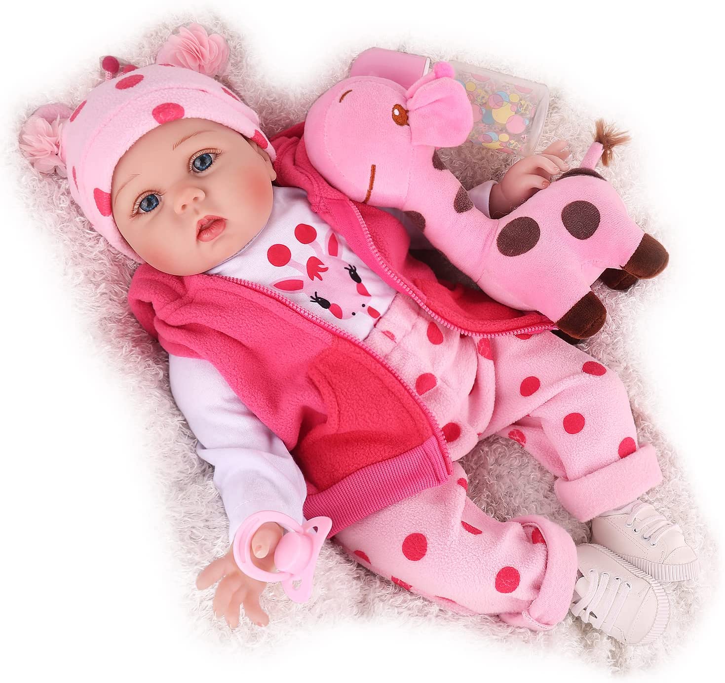 Bebe Reborn Bebote Realista de Silicona 46cm