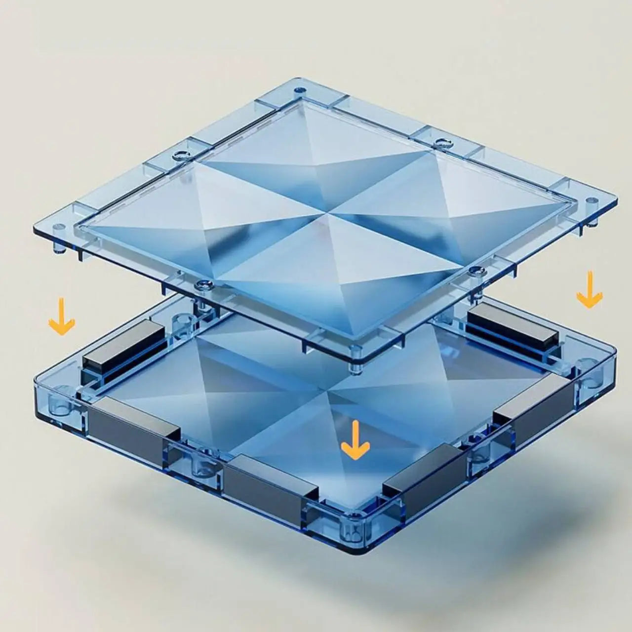 Juego De Bloques Magnéticos 78 Piezas Imantados