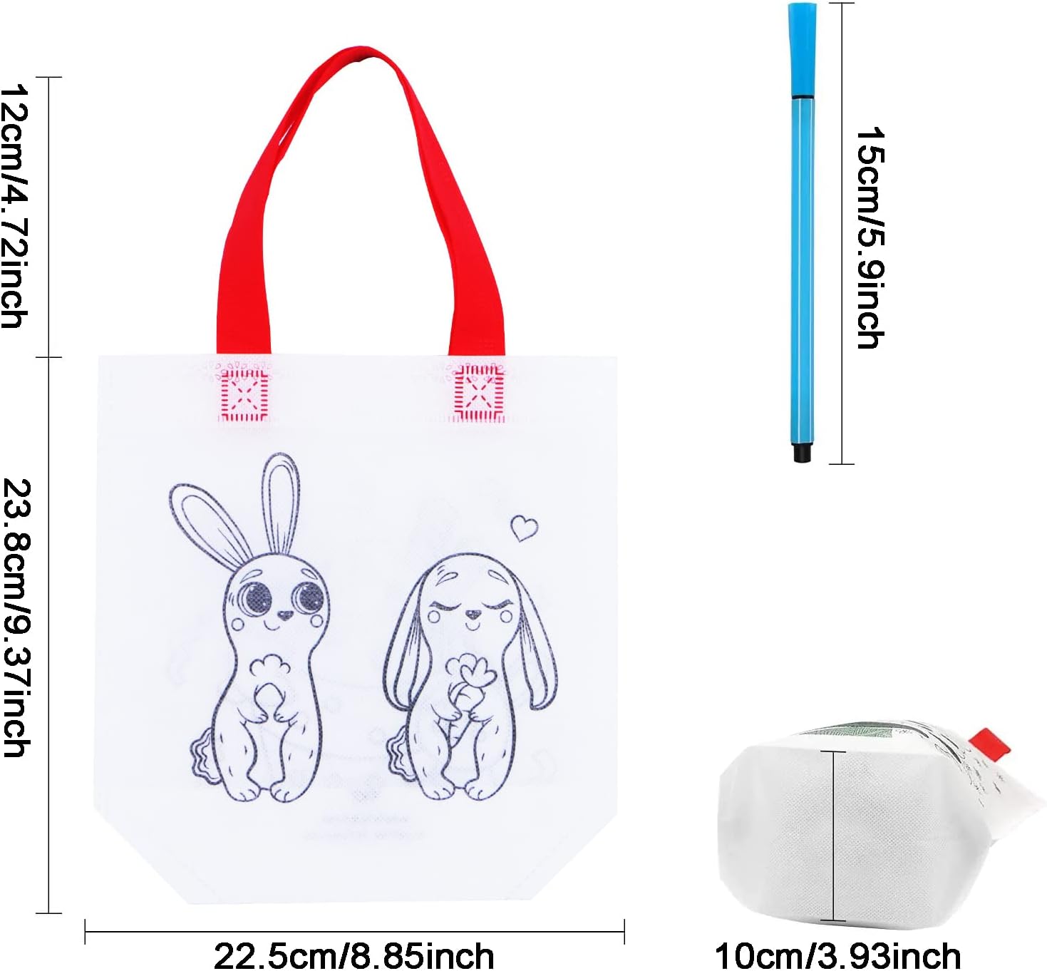 Sorpresitas Bolsas Para Colorear Pack x65 pz