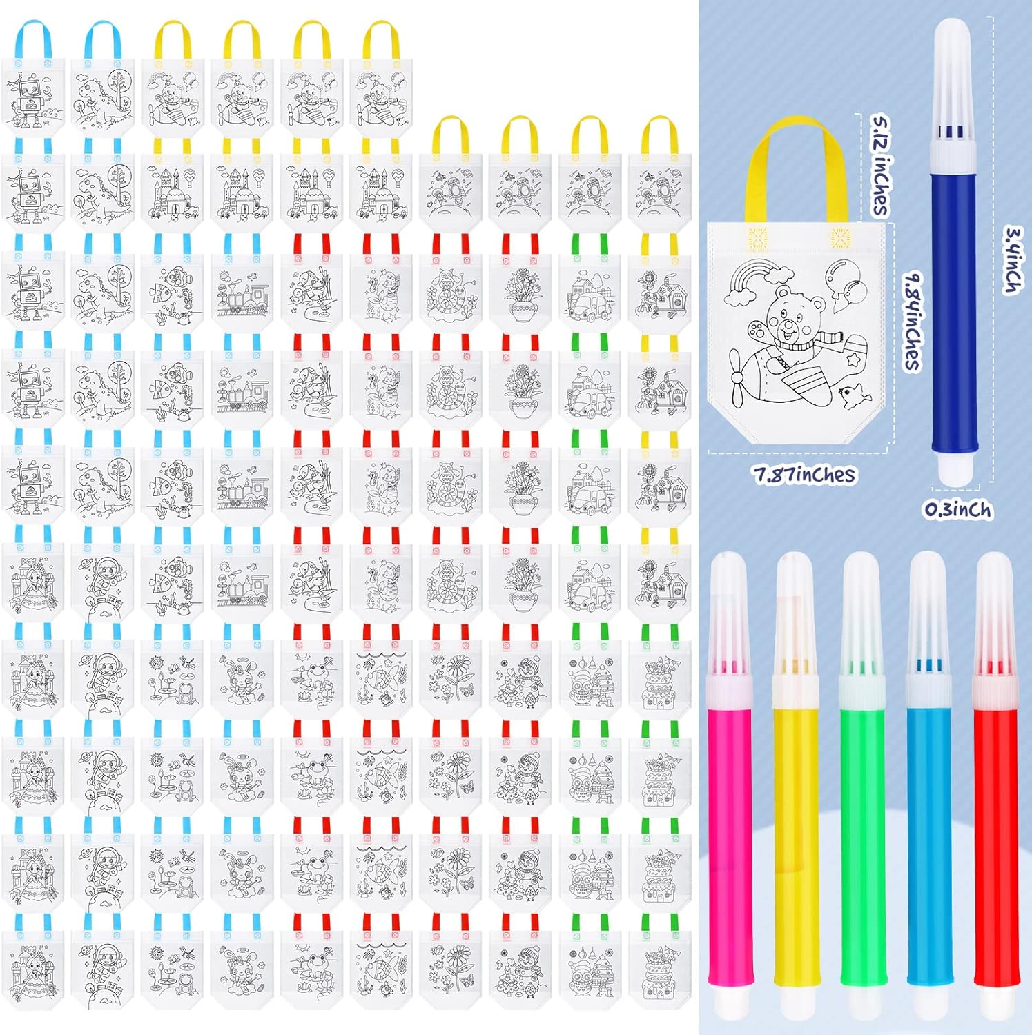 Sorpresitas Pack fiesta 288-Bolsas Para Colorear