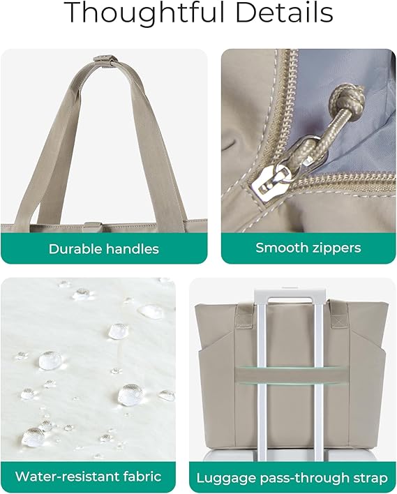 Bolso De Playa Hielera Cierre Bolsillo Plegable