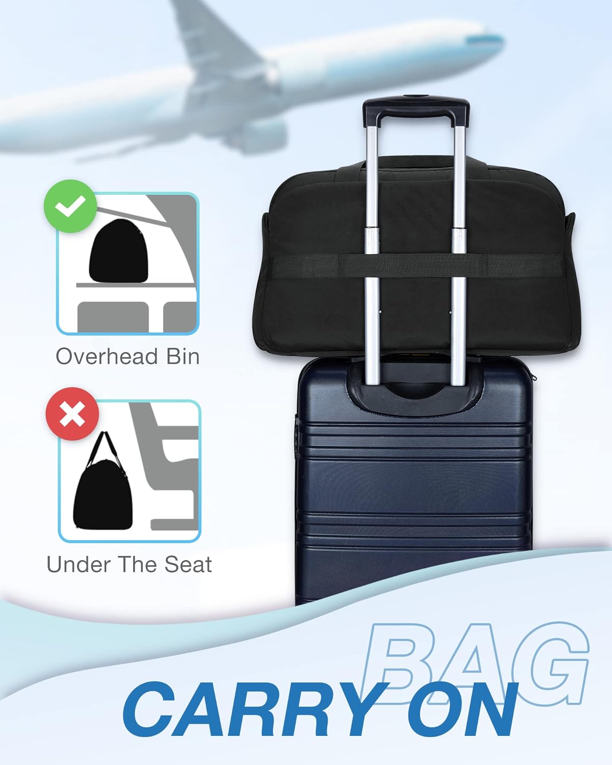 Bolso Y Necessaire Impermeable Gran Capacidad