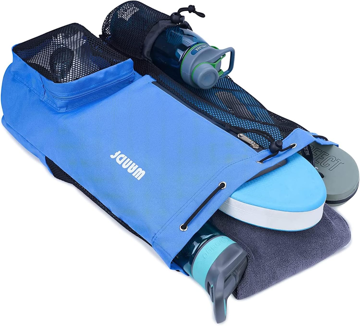 Mochila De Natación Y Playa Con Bolsillo Húmedo