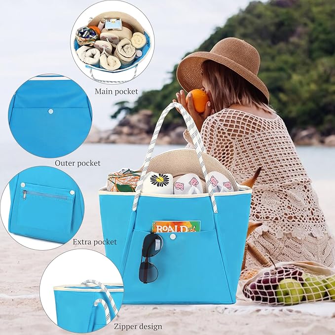 Bolso De Playa Impermeable A Prueba De Arena