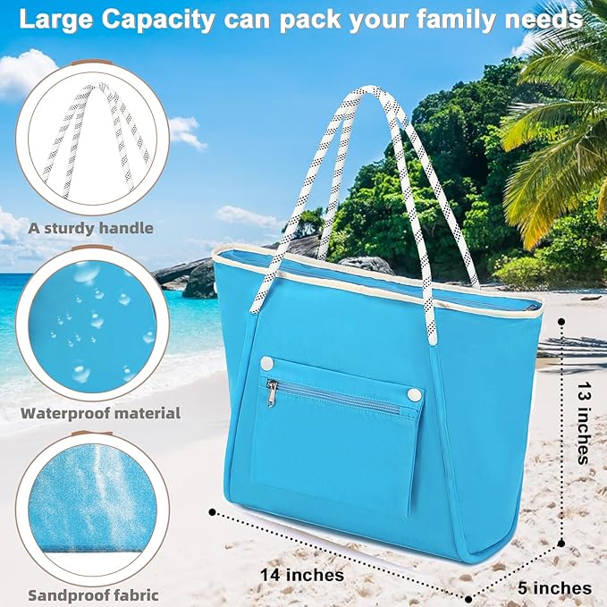 Bolso De Playa Impermeable A Prueba De Arena