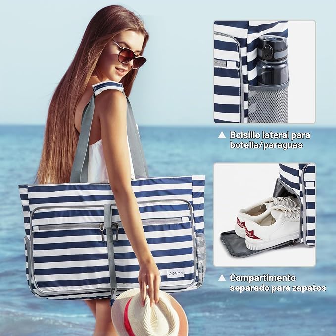 Bolso Impermeable plegable Para La Playa Y Piscina