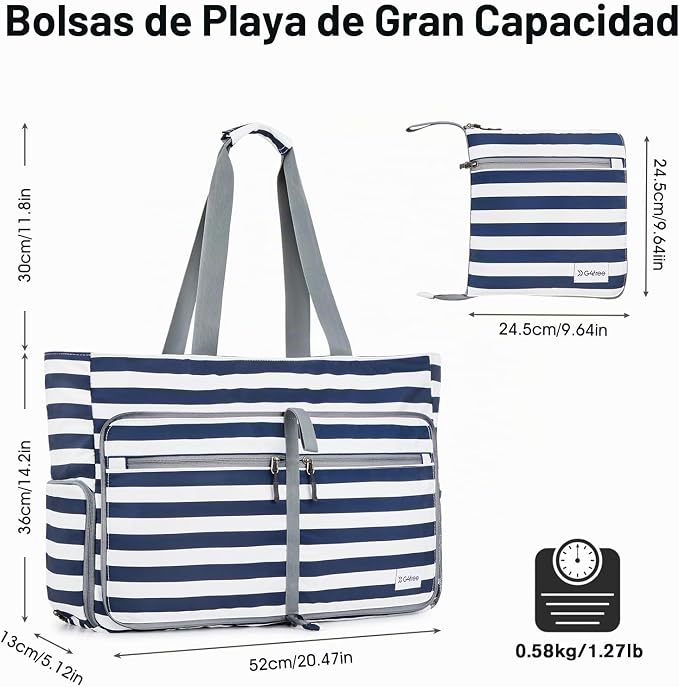 Bolso Impermeable plegable Para La Playa Y Piscina