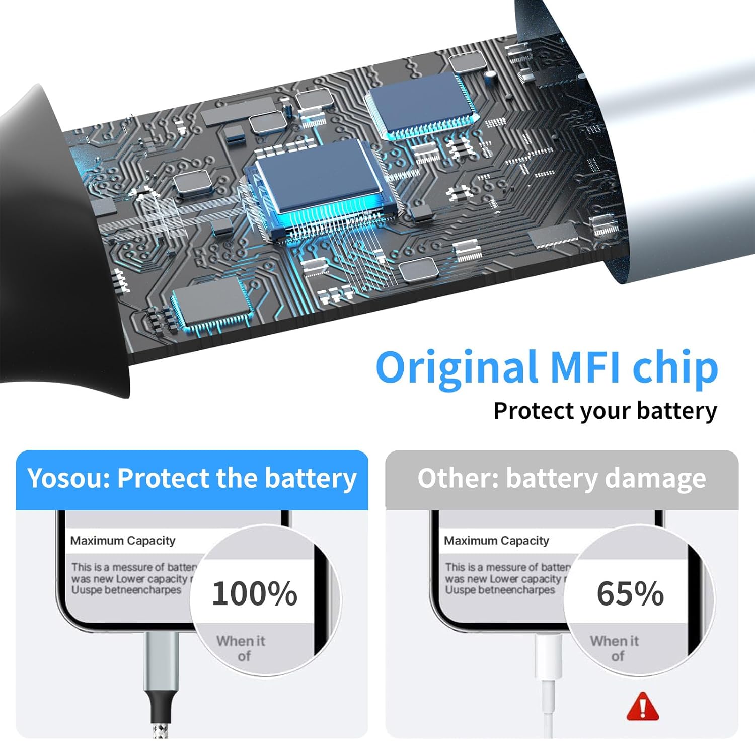 Cables De Carga Múltiple 3 En 1 Nailon Trenzado