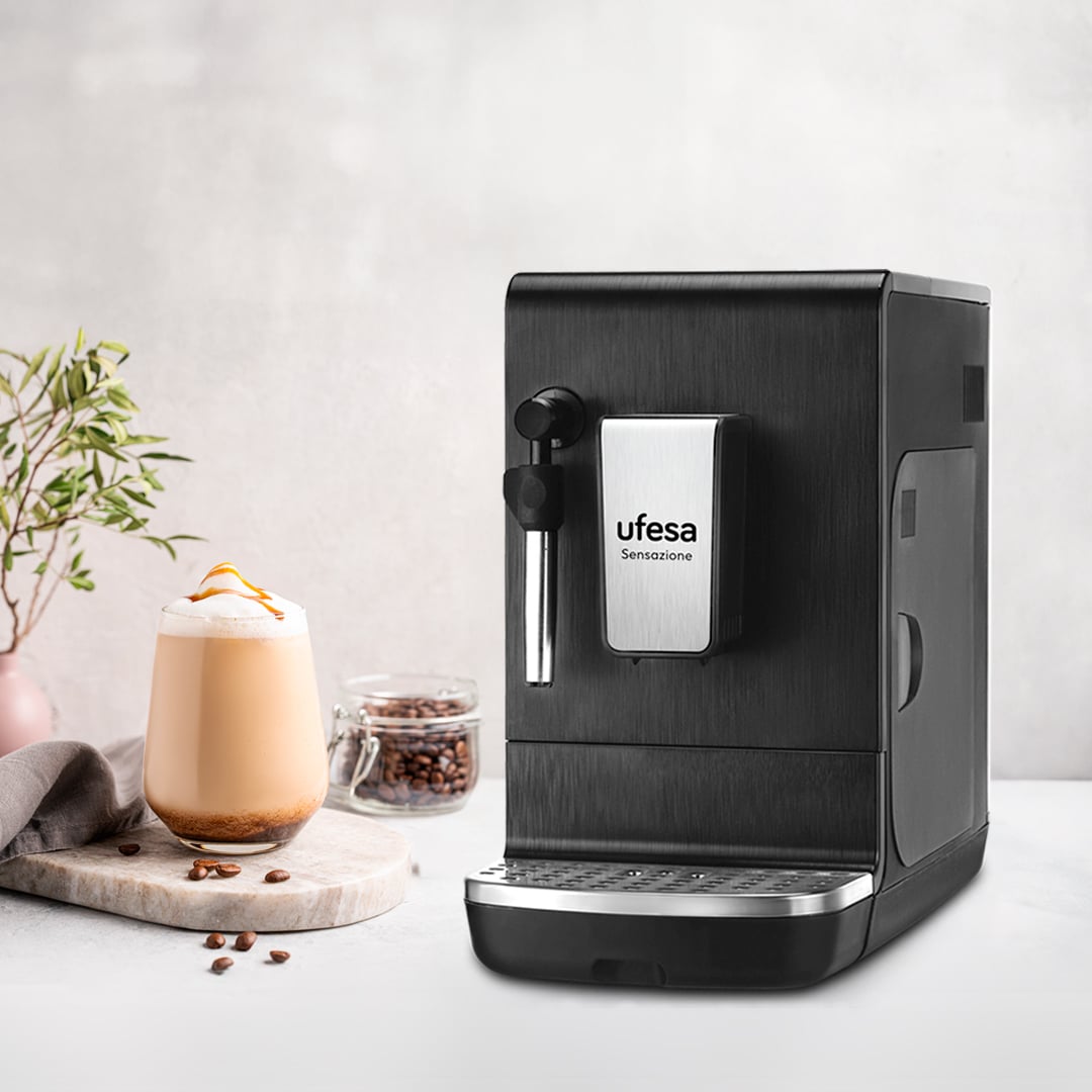 Cafetera Expresso Automatica Ufesa Sensazione