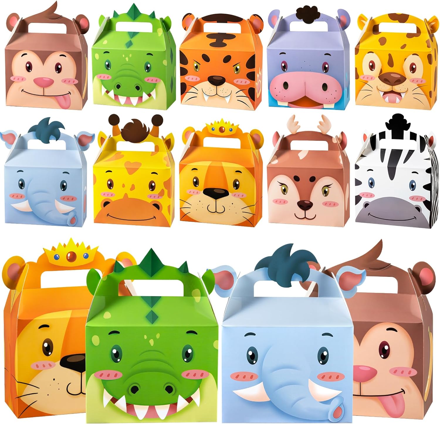 Cajas De Sorpresitas Para Fiesta De Animales