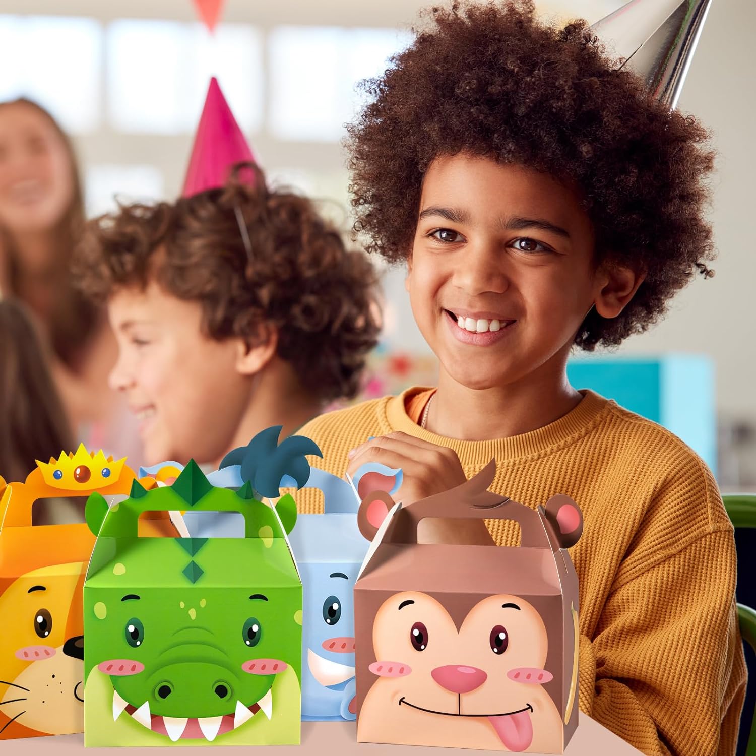 Cajas De Sorpresitas Para Fiesta De Animales