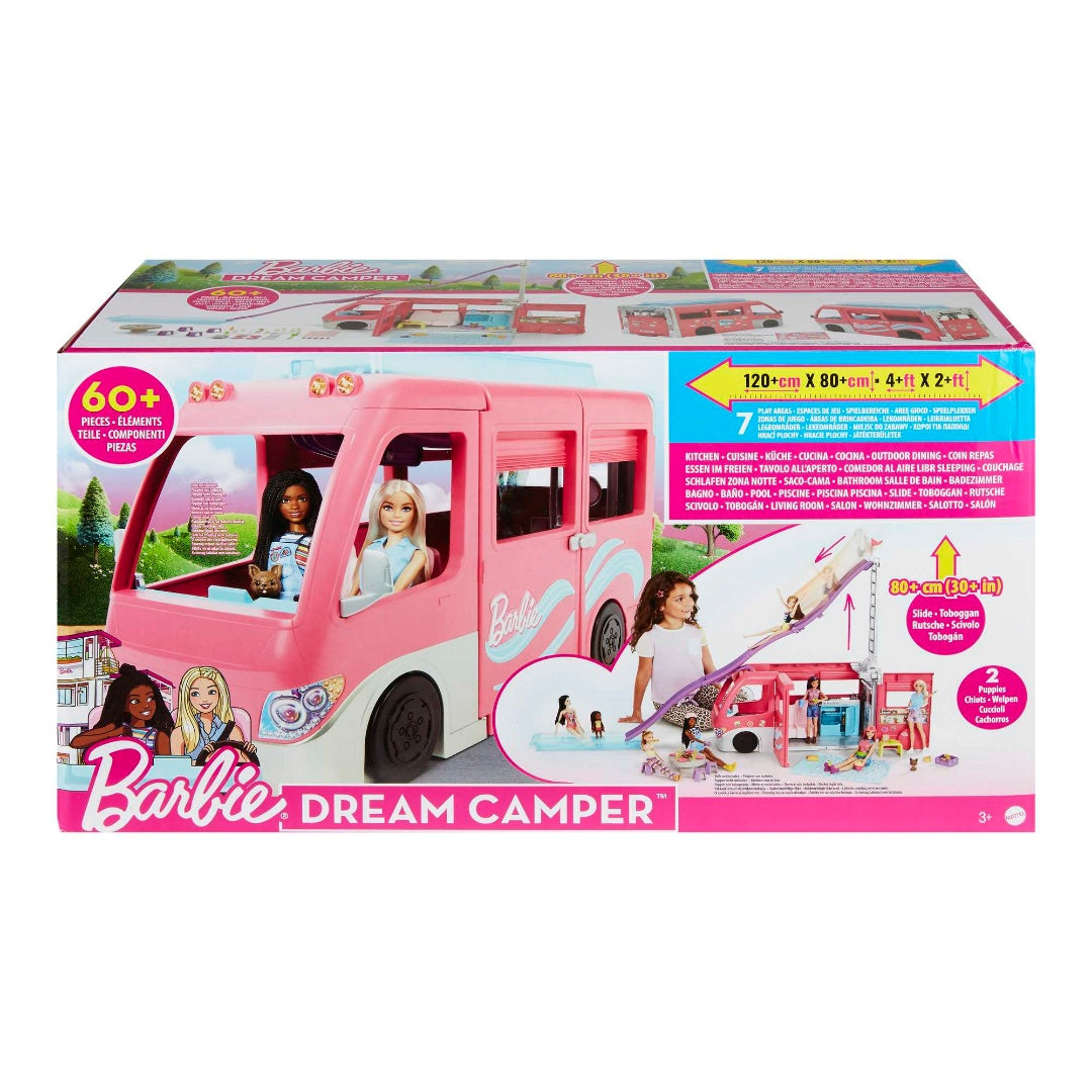 Barbie Camper 3 en 1 Barco Piscina Camion + Accesorios