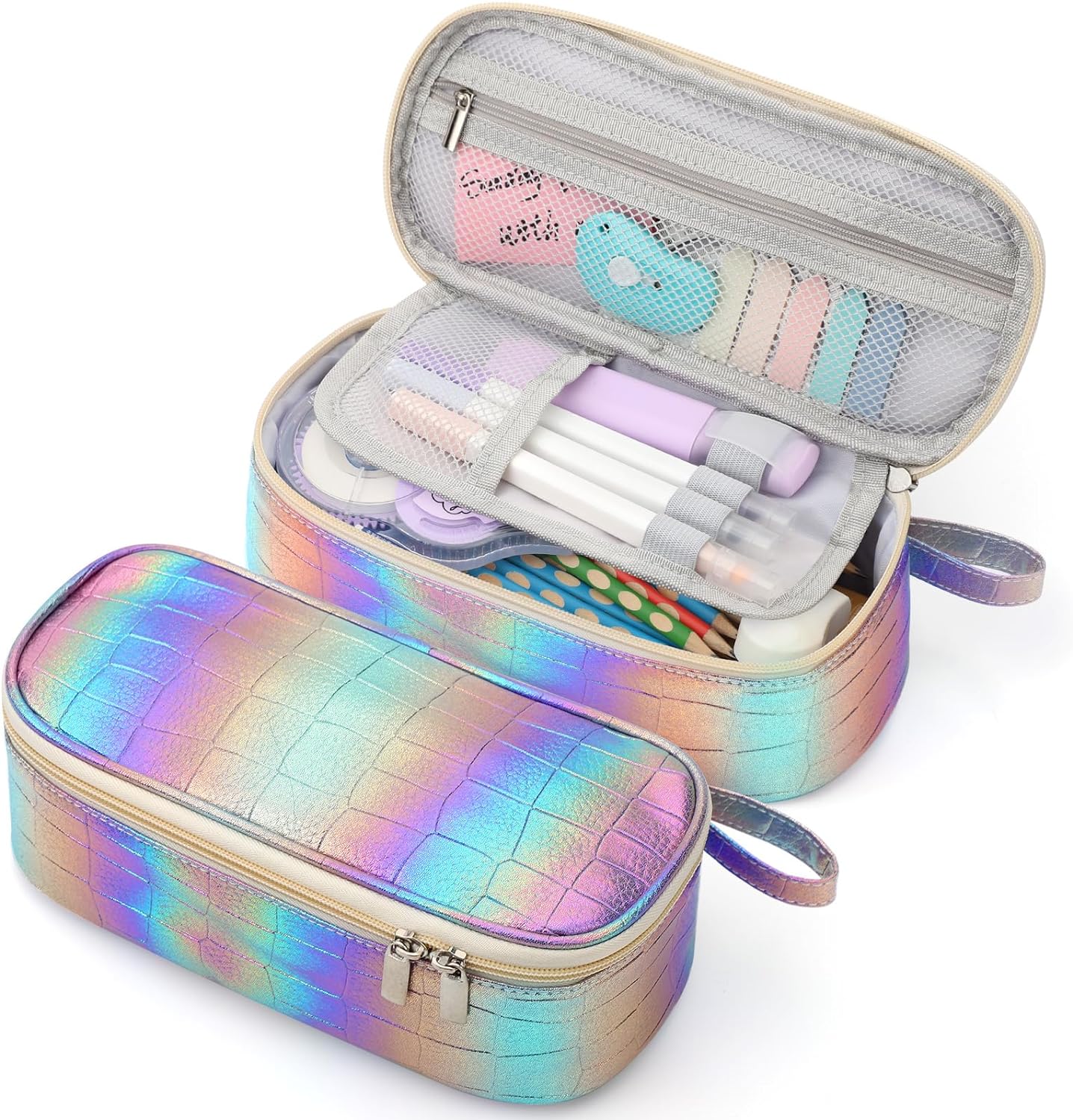 Cartuchera Organizadora Tornasol Gran Capacidad