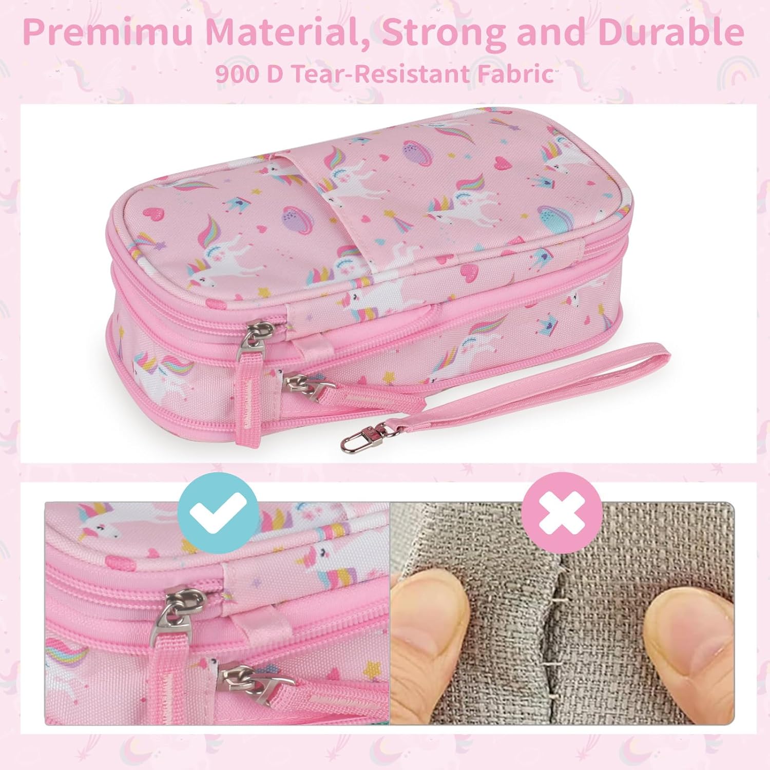 Cartuchera Extensible unicornio Gran Capacidad Teletiendauy