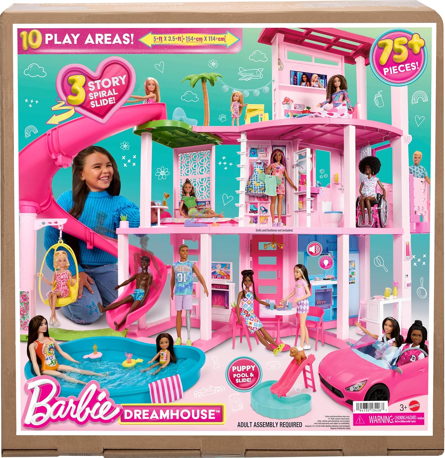 Casa De Muñecas Gigante Barbie Dreamhouse