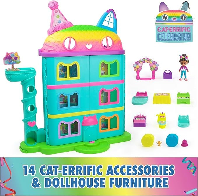 Casa de Gabby Dollhouse Celebration