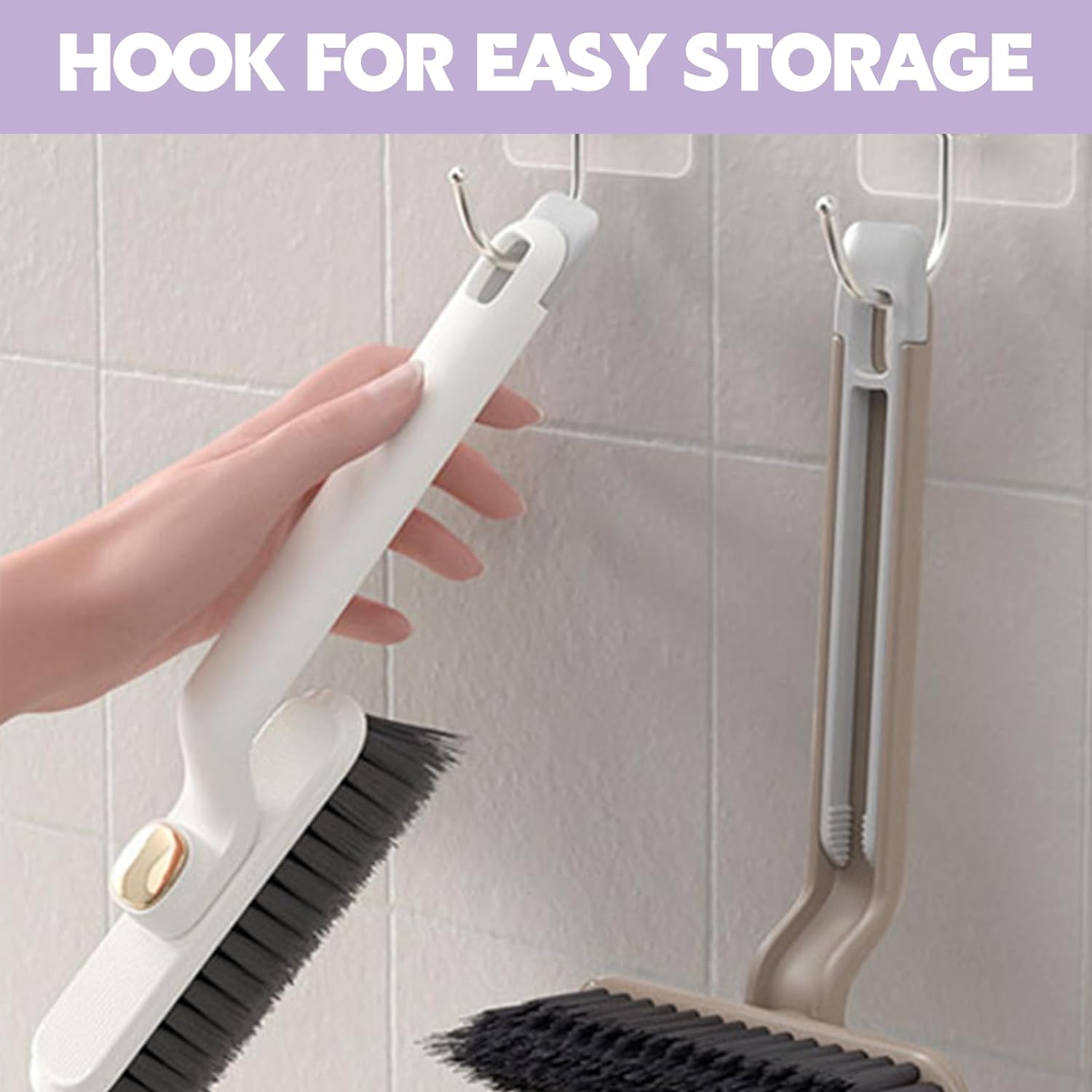 Cepillo De Limpieza De Ranuras Giratorio Set X2