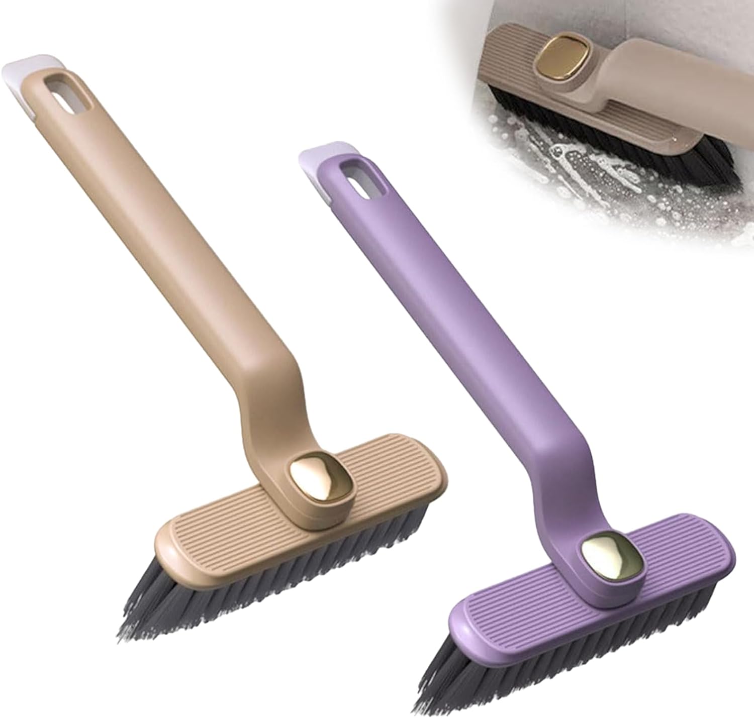 Cepillo De Limpieza De Ranuras Giratorio Set X2