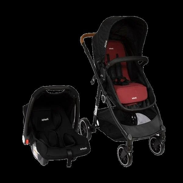Coche Y Silla Bebe Noa + Base De Auto + Bolso