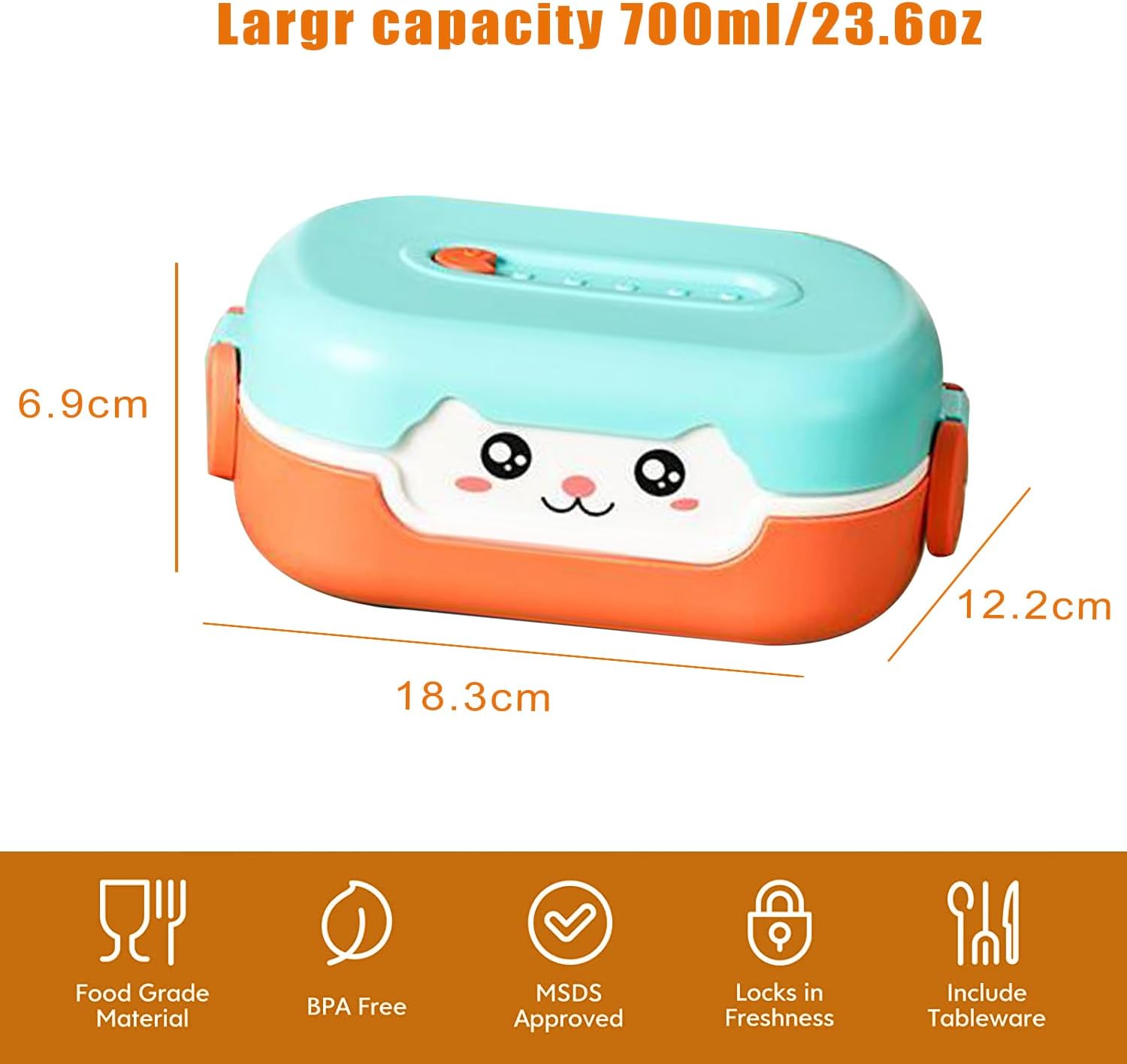 Tupper Contenedor Infantil De Alimentos Duende Teletiendauy