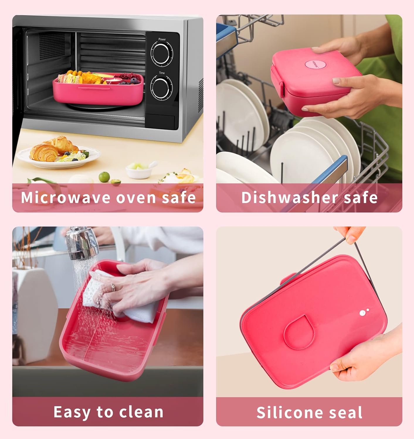 Tupper Contenedor A Prueba De Fugas Doble Aislamiento