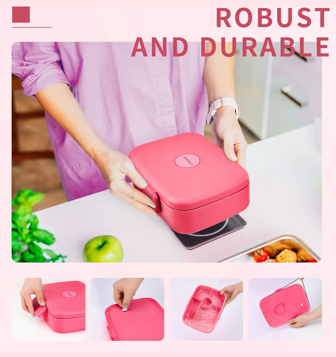 Tupper Contenedor A Prueba De Fugas Doble Aislamiento