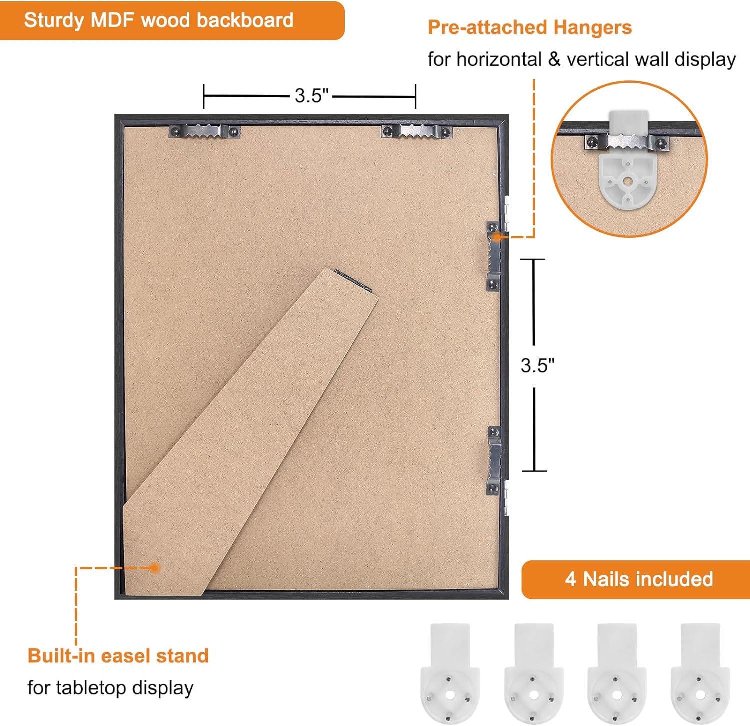Marco De Arte Infantil Intercambiable Y Frontal